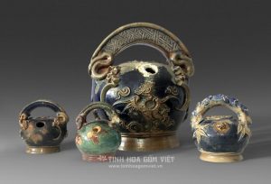 Bình vôi gốm Quảng Đức